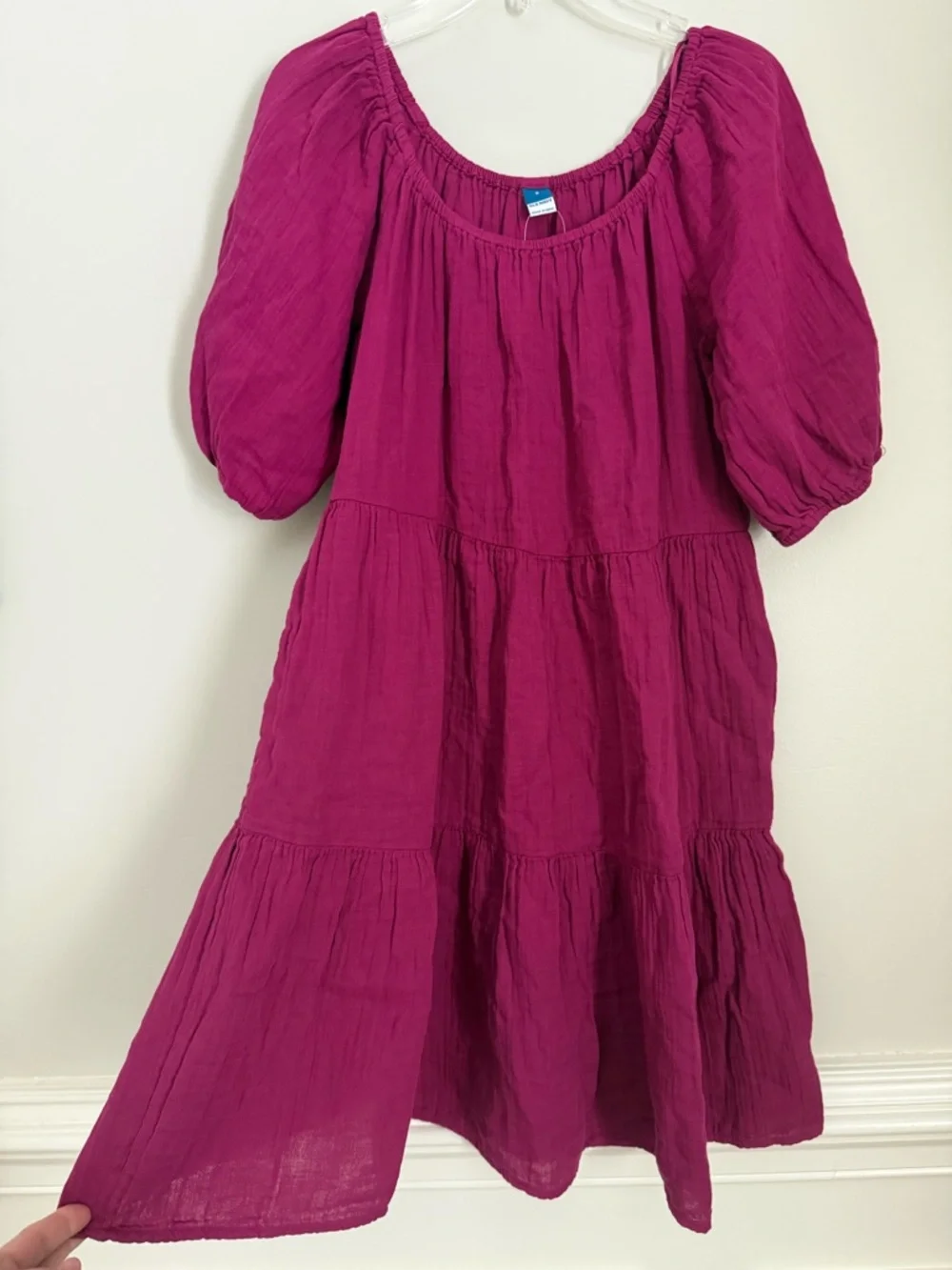 Old Navy | Dresses | Old Navy Dress Womens Small S Fuschia Puff Sleeve Tiered Mini Swing Boho Gauzy | Poshmark Old Navy | Dresses | Old Navy Dress Womens Small S Fuschia Puff Sleeve Tiered Mini Swing Boho Gauzy | Poshmark